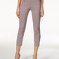 Calça Capri Feminina Alfani Tummy Control Pull On Rosa Tamanho 2 Petite