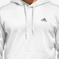 Moletom com capuz Adidas Team Issue Fleece Masculino Branco Tamanho Médio