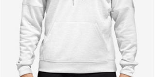 Moletom com capuz Adidas Team Issue Fleece Masculino Branco Tamanho Médio