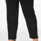 Calça de malha Ponte Plus Feminina Charter Club, preta, tamanho 14W