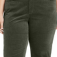 Calça jeans feminina plus size Lexington Tummy Control de veludo cotelê verde tamanho SP da Charter Club