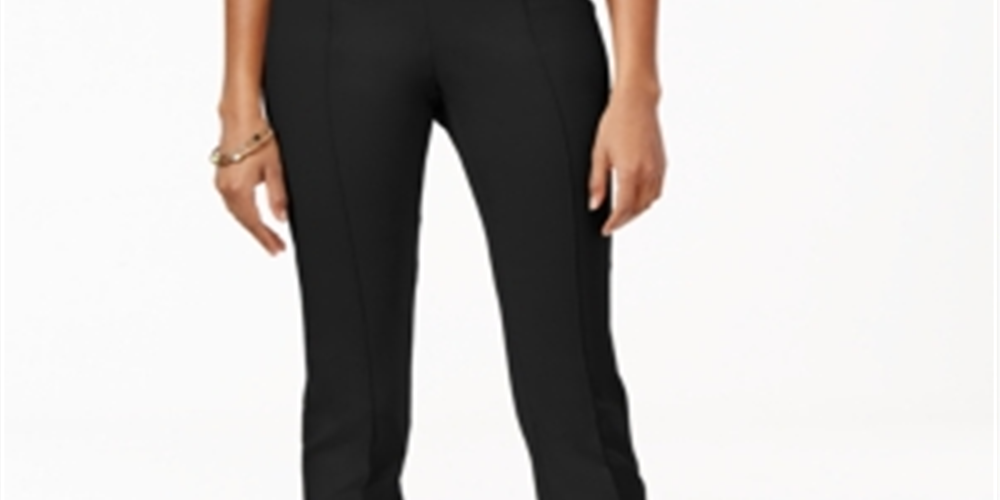 Calça skinny feminina SeaPull on da Style &amp; Co, preta, tamanho pequeno P