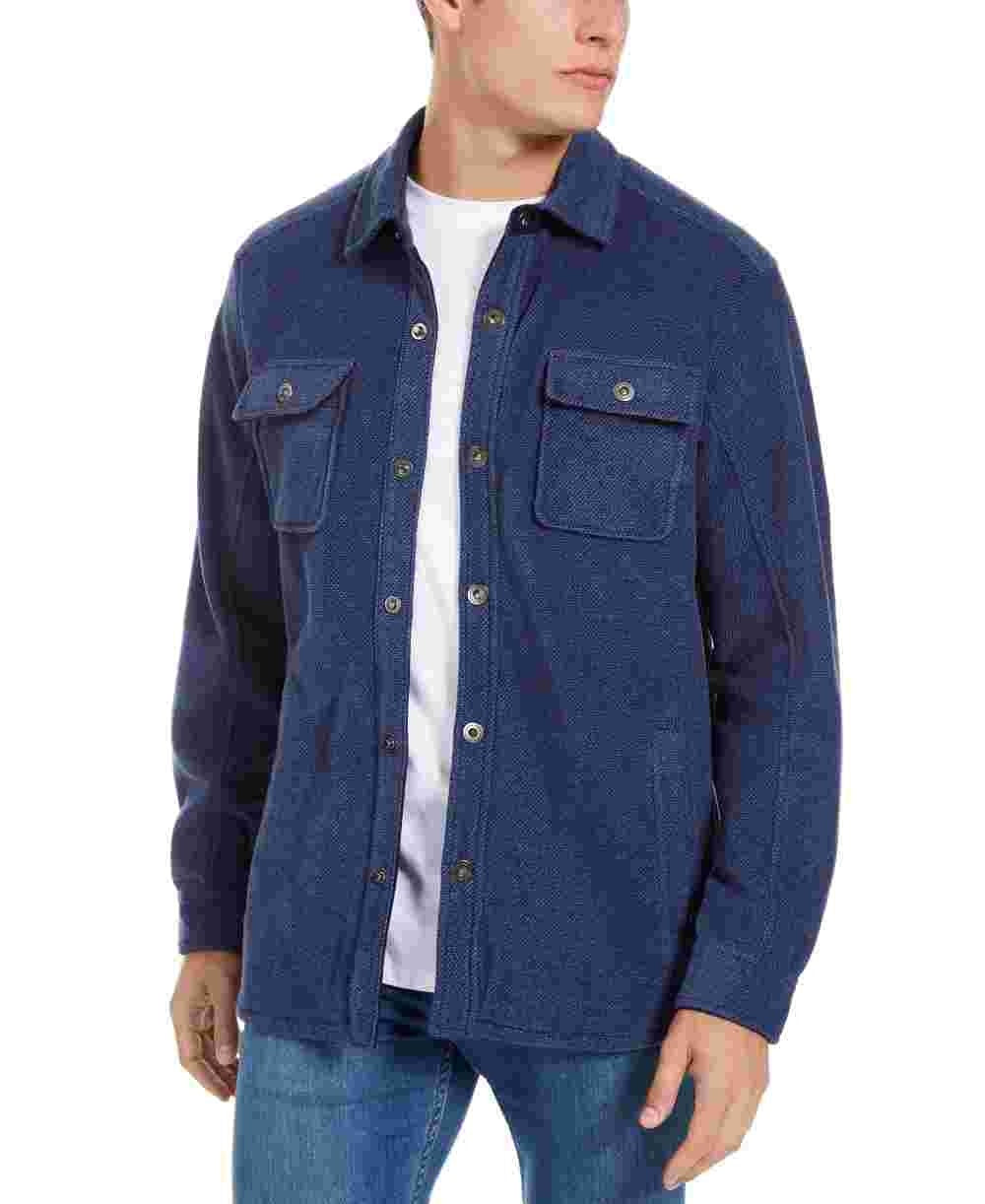 Jaqueta Tommy Bahama Ocean Deep Masculina Azul Tamanho XXX-G