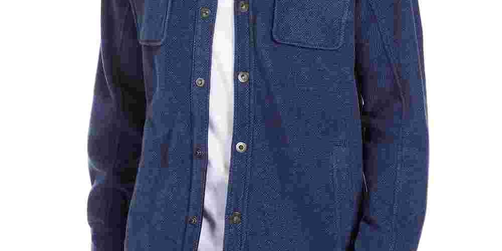 Jaqueta Tommy Bahama Ocean Deep Masculina Azul Tamanho XXX-G