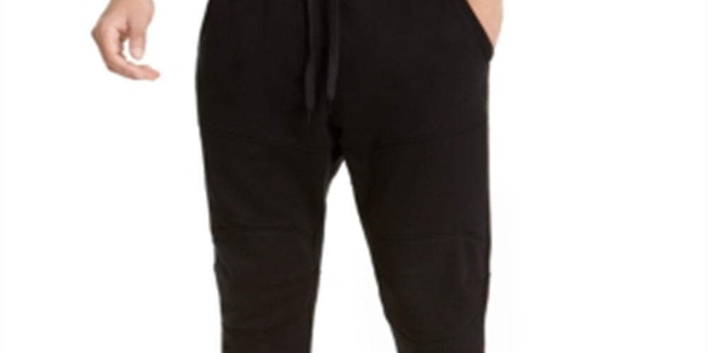 Calça de moletom masculina G-Star Raw confortável casual preta tamanho XX-G
