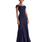 Vestido Calvin Klein Feminino Ombro a Ombro Azul Tamanho 4