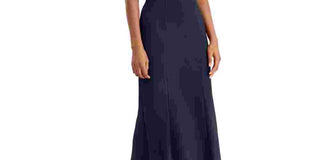 Vestido Calvin Klein Feminino Ombro a Ombro Azul Tamanho 4