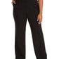 Calça Alfani Plus Size Feminina Cintura Alta Preta Tamanho 18W