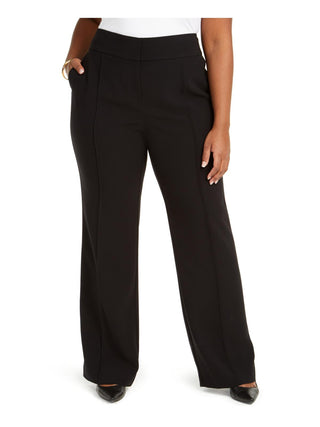 Calça Alfani Plus Size Feminina Cintura Alta Preta Tamanho 18W