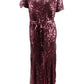 Vestido Godet Plus Size RM Richards Feminino Vermelho Tamanho 22W