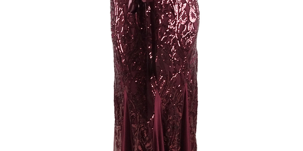 Vestido Godet Plus Size RM Richards Feminino Vermelho Tamanho 22W