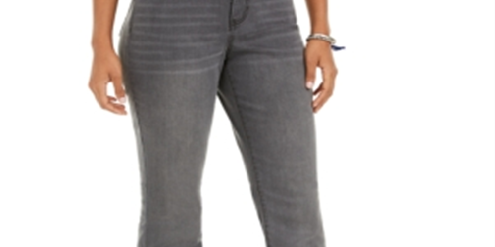 Calça jeans feminina Power Sculpt Boot Cut, preta, tamanho 14, da Style &amp; Co