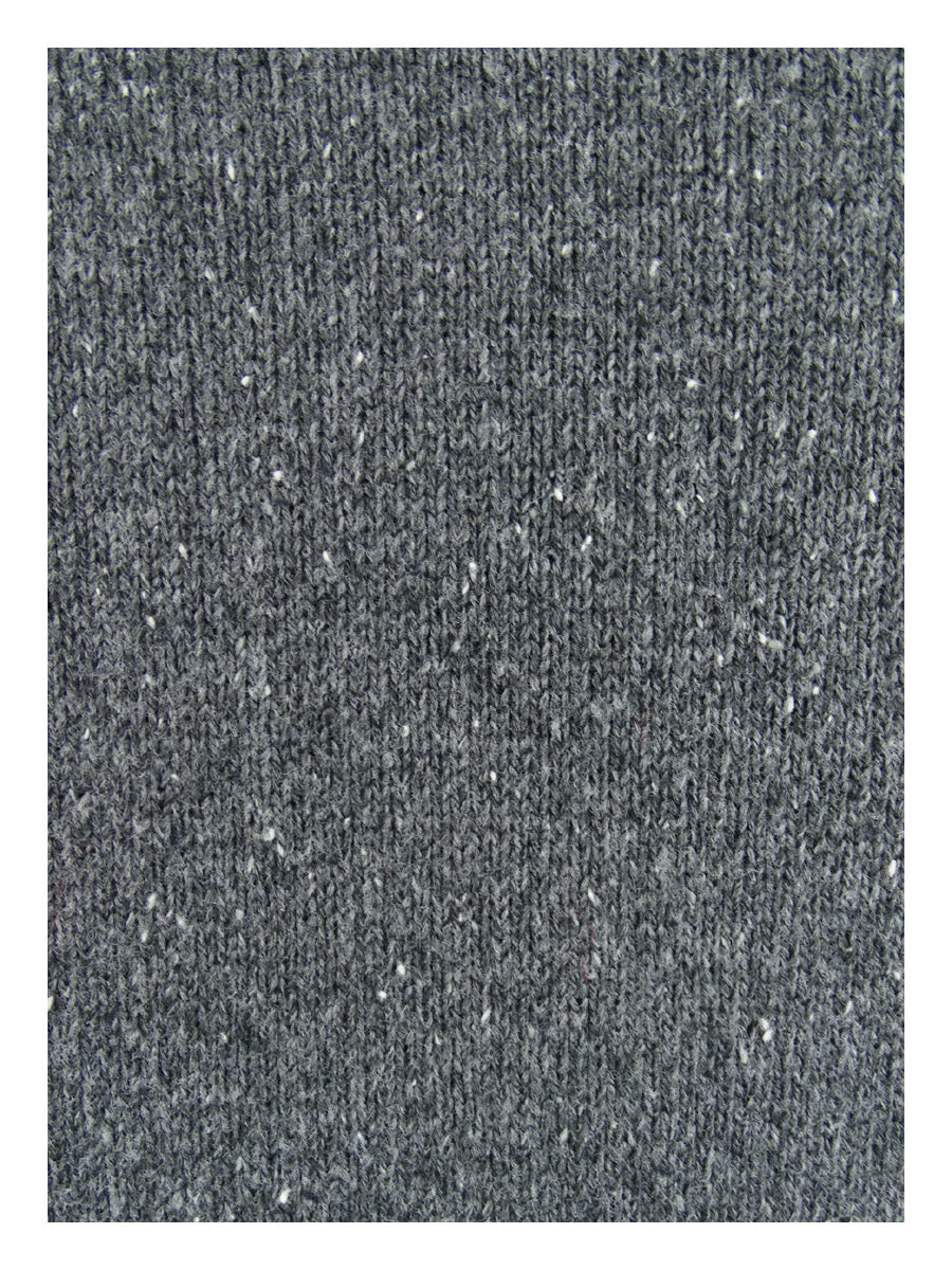 Karen Scott Suéter Feminino de Malha com Acabamento Canelado Cinza Tamanho XXG