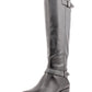 Botas de cano alto Alfani Mable femininas, pretas, tamanho médio