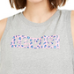 Regata Levi's Cropped Logo Feminina Cinza Tamanho Grande