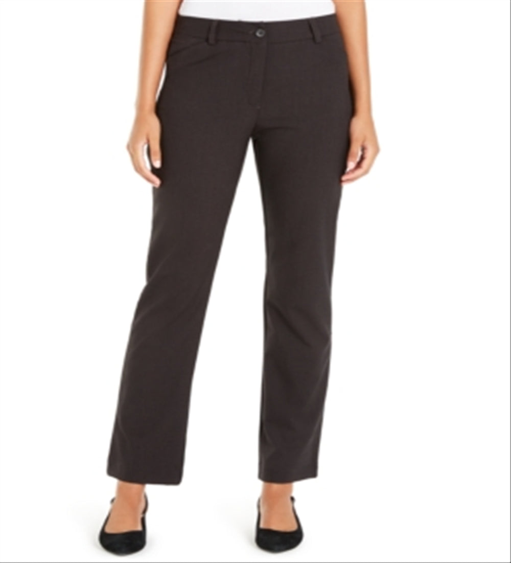 Calça reta feminina Alfani cinza tamanho 12