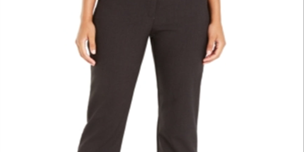 Calça reta feminina Alfani cinza tamanho 12