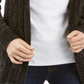 Karen Scott Cardigan Feminino Manga Longa Preto Tamanho Pequeno