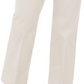 Calça feminina reta e cropped Charter Club, bege, tamanho 8