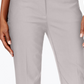 Calça feminina JM Collection Tummy Control Curvy Fit Cinza Tamanho 8 Petite