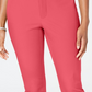 Calça curta feminina Charter Club Newport Tummy Control vermelha tamanho 10