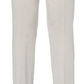 Calça social Perry Ellis Slim Fit grande com vidraça masculina, tamanho 36x29, branca e tigrada