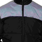 Jaqueta masculina Kenneth Cole Reaction impermeável com blocos de cores iridescentes, cinza, tamanho médio