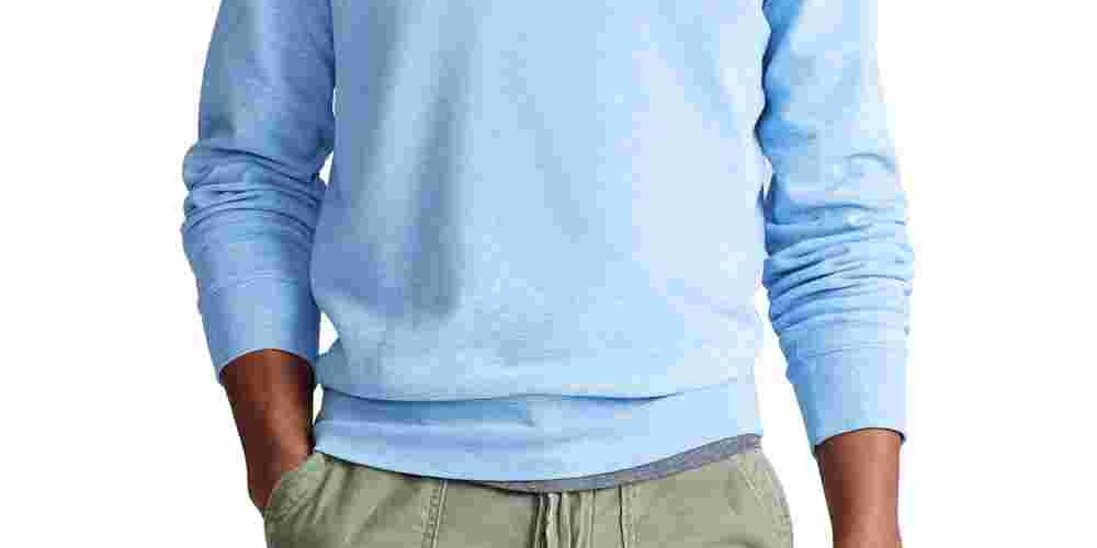 Suéter Ralph Lauren Masculino Gola Redonda Azul Tamanho P