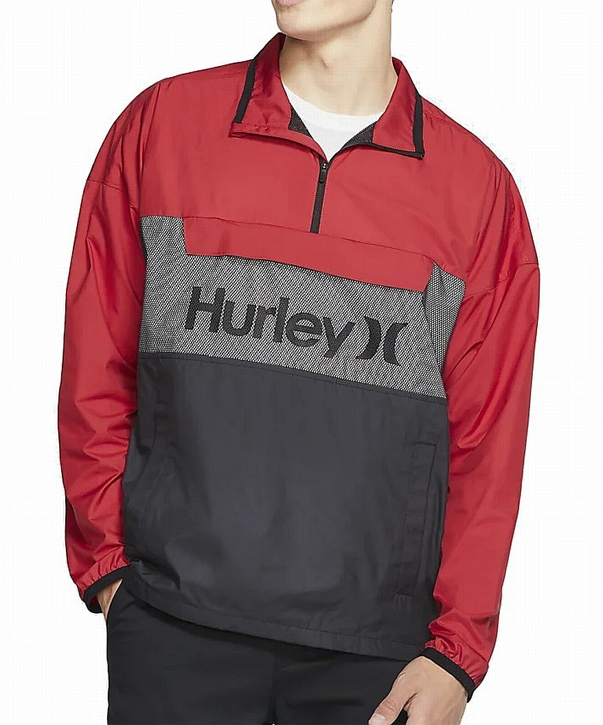 Jaqueta Hurley Siege Anorack Masculina Vermelha Tamanho P