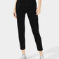 Calça jeans skinny com detalhe Rewash Junior's, preta, elástica, tamanho 0