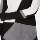 Suéter feminino colorblock da INC International Concepts, cinza, tamanho pequeno GG