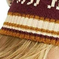 Gorro feminino de alpaca My Bags Pom Beanie vermelho tamanho regular