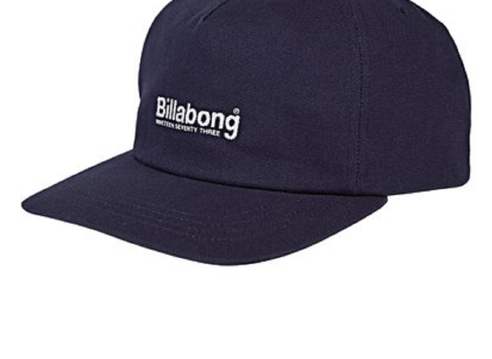 Boné de beisebol masculino Billabong Wallride Snapback azul marinho tamanho regular