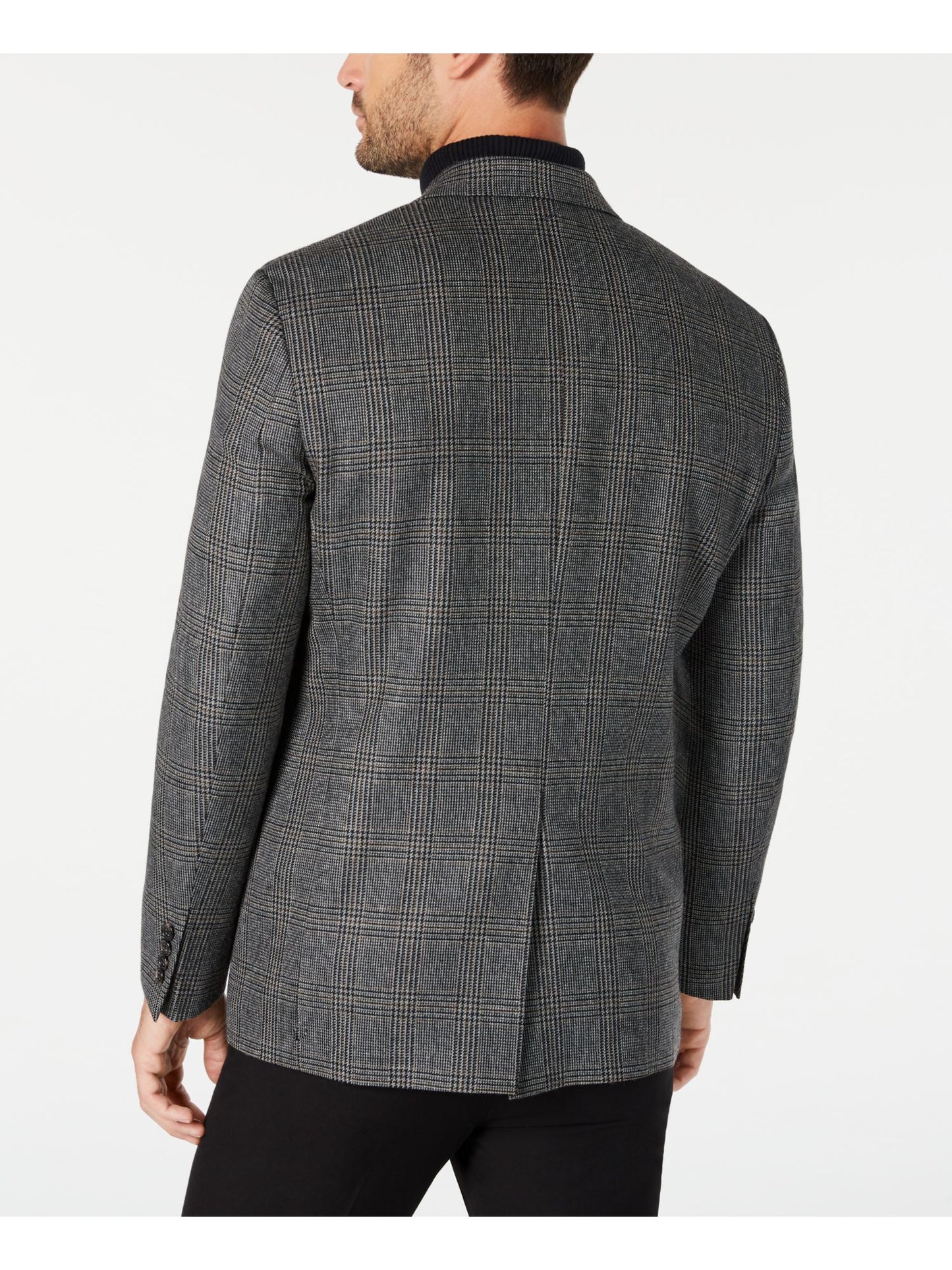 Ralph Lauren Ultraflex Sport Coat Masculino Cinza Clássico Tamanho 38