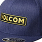 Volcom masculino Bartar 110 bonés tamanho marinho regular