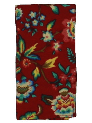 Lenço de bolso leve Bar III Crown Paisley masculino vermelho tamanho regular