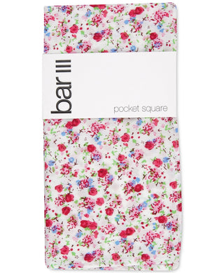 Lenço de bolso floral Bourke masculino Bar III, bege, tamanho regular