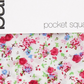 Lenço de bolso floral Bourke masculino Bar III, bege, tamanho regular