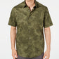 Camisa elástica aquarela Pennello masculina Tasso Elba, verde, tamanho médio