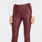 Calça skinny feminina com estampa de cobra da INC International Concepts, vermelha, tamanho 2