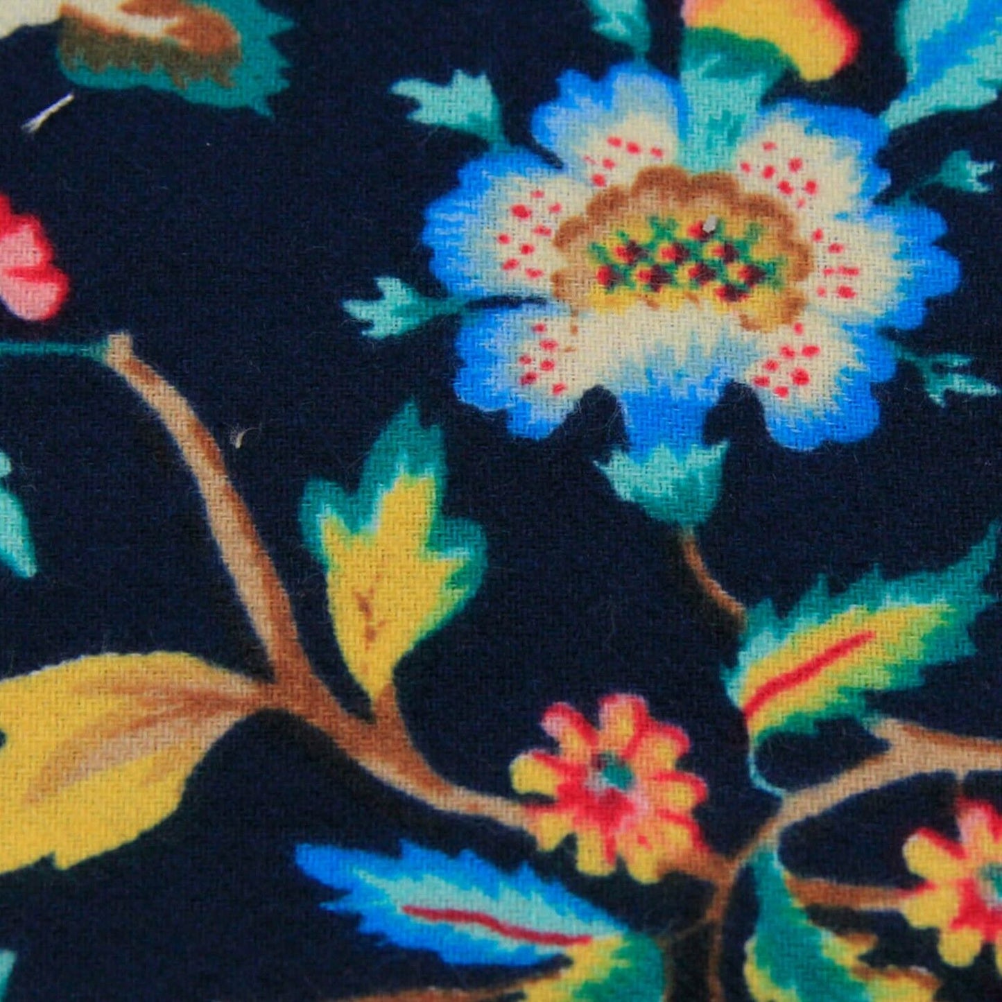Bar III Masculino Floral One Pocket Square Azul Tamanho Único