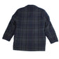 Casaco masculino Lauren Ralph Lauren xadrez trespassado azul tamanho 52
