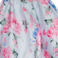Vestido de bolinhas de mikado estampado para meninas, edição rara, verde, tamanho 5