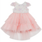 Vestido de tule em camadas para meninas, edições raras, rosa, tamanho 2T