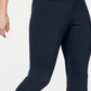 Calça legging feminina de malha modeladora INC International Concepts, comprimento total, pele de cobra, preta, bege, tamanho P