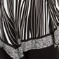 Blusa feminina Alfani Plus Size com estampa animal assimétrica, preta, tamanho 1X