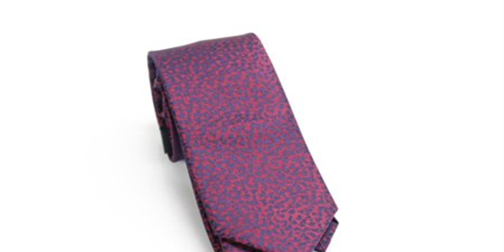 Gravata masculina fina estampada INC International Concepts vermelha tamanho único