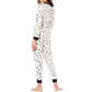 Conjunto de pijama infantil de Natal feminino e feminino, tamanho 10-12, branco