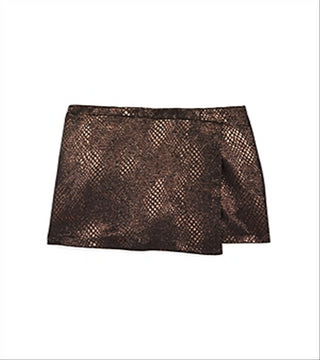 Saia-calça metálica Aqua Girl preta tamanho X-G