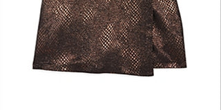Saia-calça metálica Aqua Girl preta tamanho X-G
